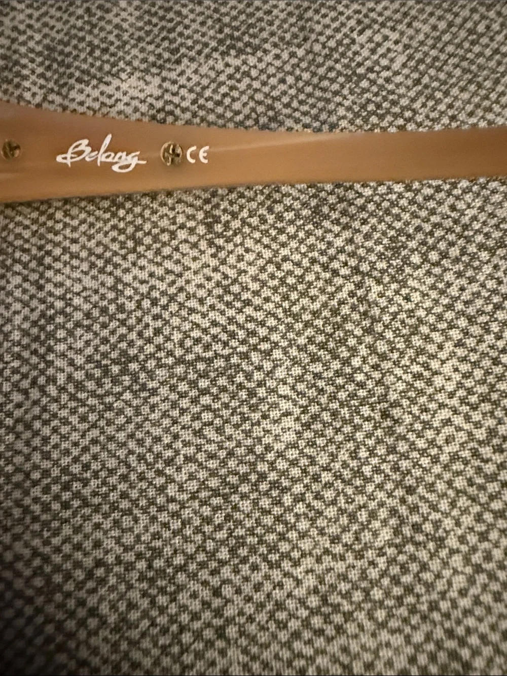 Oakley Belong 05-915 Brown Oval Iridium Wrap Sunglasses 64-14 125